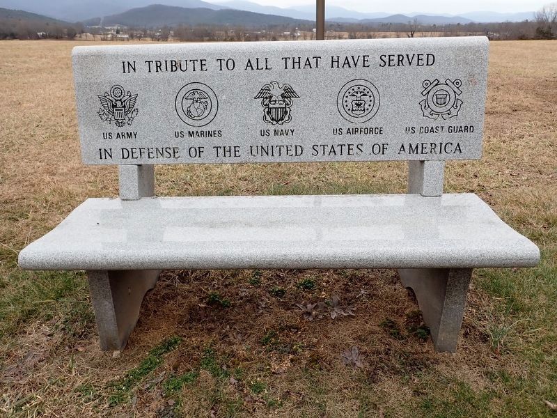 Tribute Bench Memorial. Click for full size. Tribute Bench Memorial image. Click for full size.