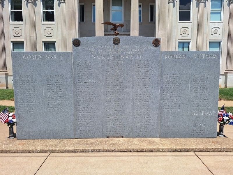 War Memorial Marker image. Click for full size.