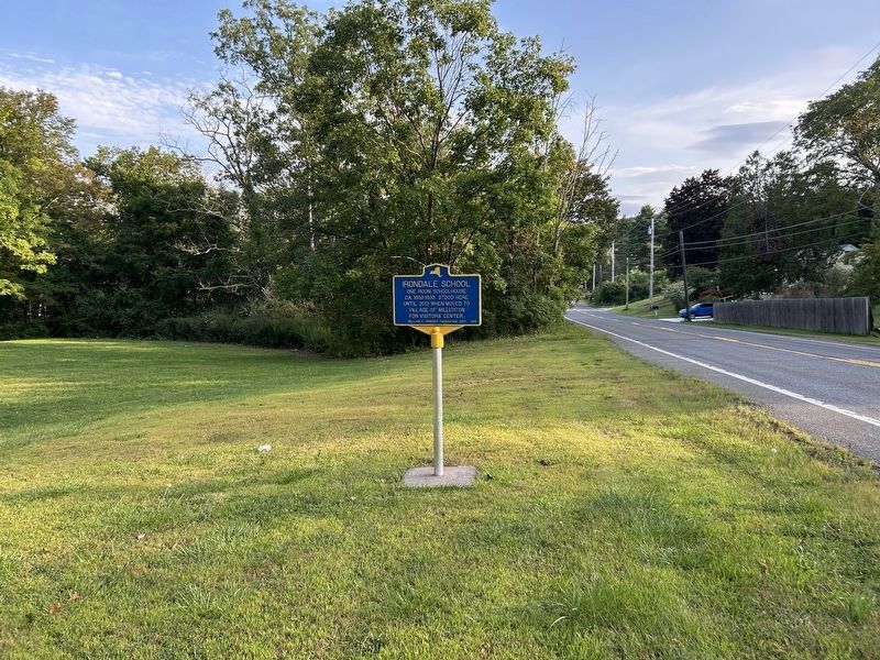 Irondale School Marker. Click for full size. Irondale School Marker image. Click for full size.