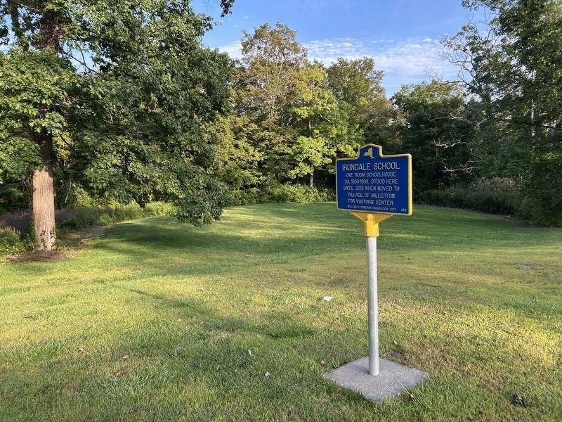 Irondale School Marker. Click for full size. Irondale School Marker image. Click for full size.