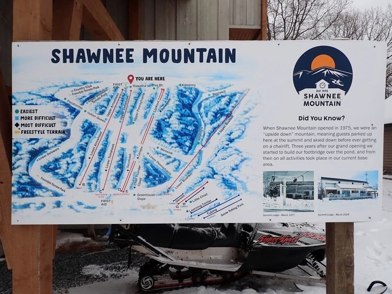 Shawnee Mountain Map image. Click for full size.