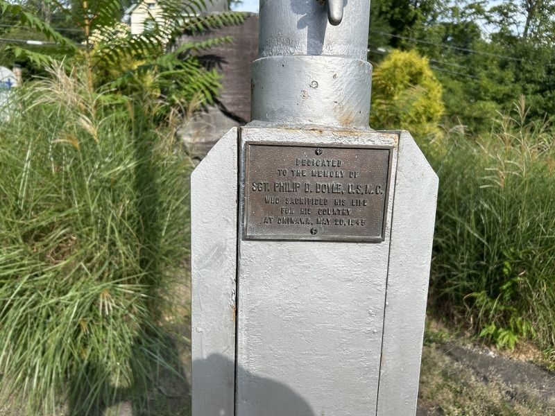 Sgt. Philip D. Doyle U.S.M.C. Marker. Click for full size. Sgt. Philip D. Doyle U.S.M.C. Marker image. Click for full size.