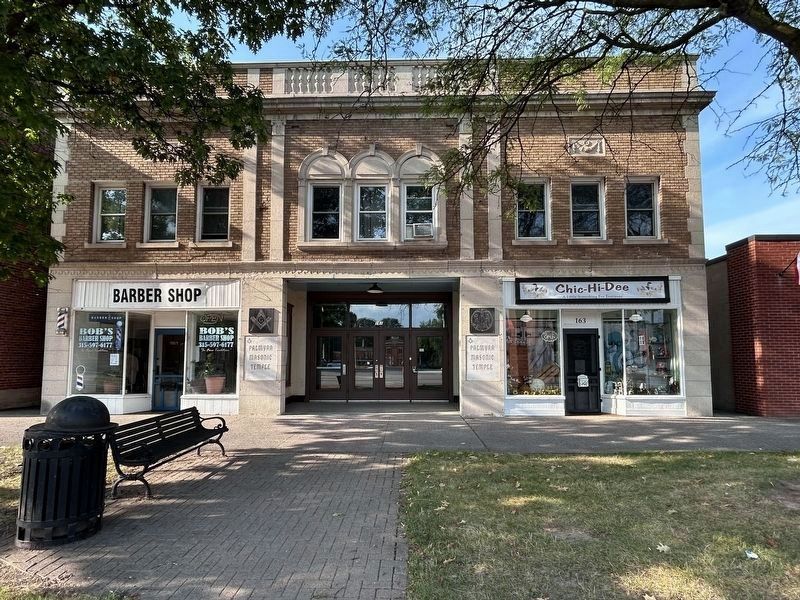 161 East Main Street<br>Palmyra Masonic Temple image. Click for full size.