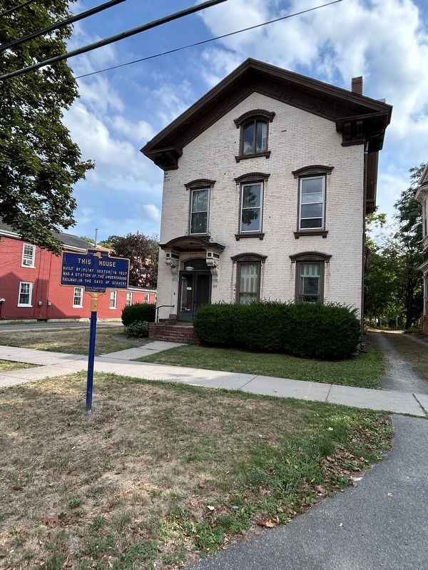 House Next To Dr. Harriet Adams Marker image. Click for full size.