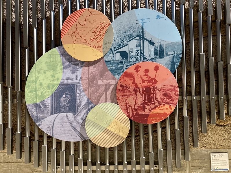 Union at the End of the Tunnel Marker. Click for full size. Union at the End of the Tunnel Marker image. Click for full size.