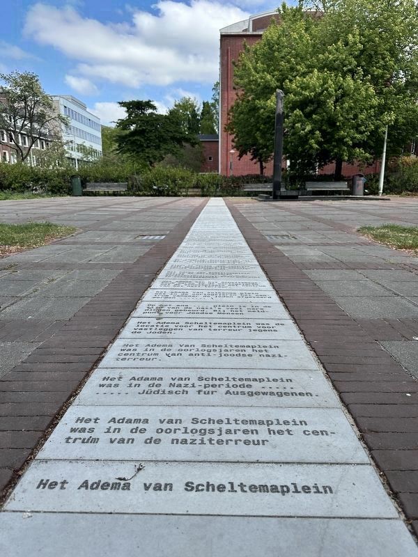 Memorial for Deported Jews. Click for full size. Memorial for Deported Jews image. Click for full size.