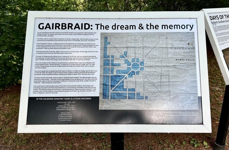 Gairbraid: the Dream & the Memory Marker image. Click for full size.
