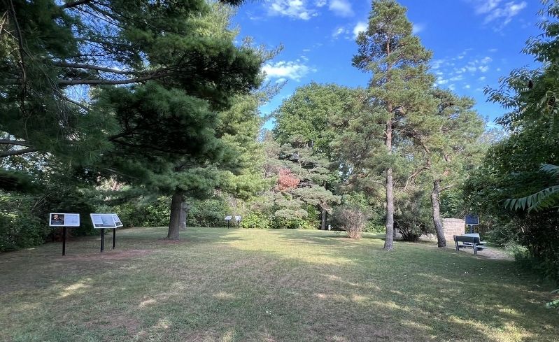 The site of the former Gairbraid Estate, 2025 image. Click for full size.