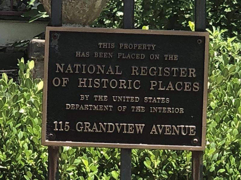 Dr. A.M. McKennon Home National Register Plaque. Click for full size. Dr. A.M. McKennon Home National Register Plaque image. Click for full size.