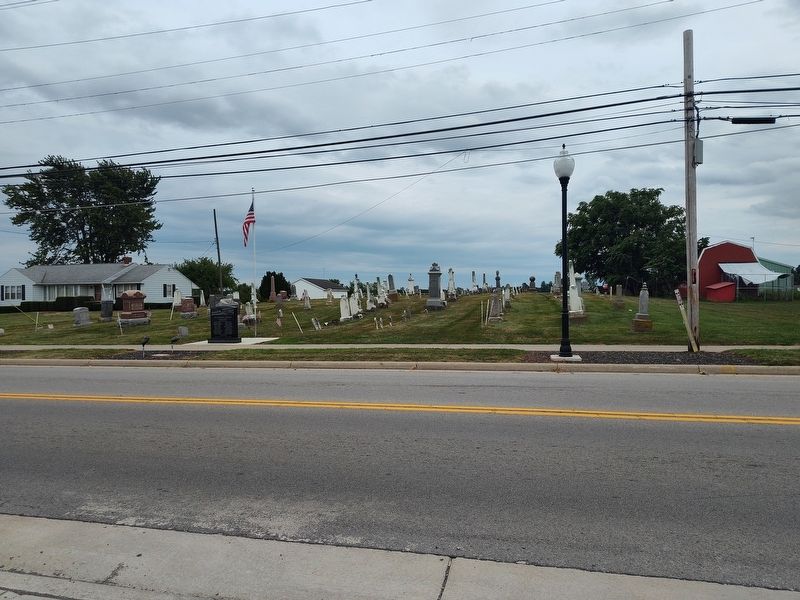 Old Beaverdam Cemetery. Click for full size. Old Beaverdam Cemetery image. Click for full size.