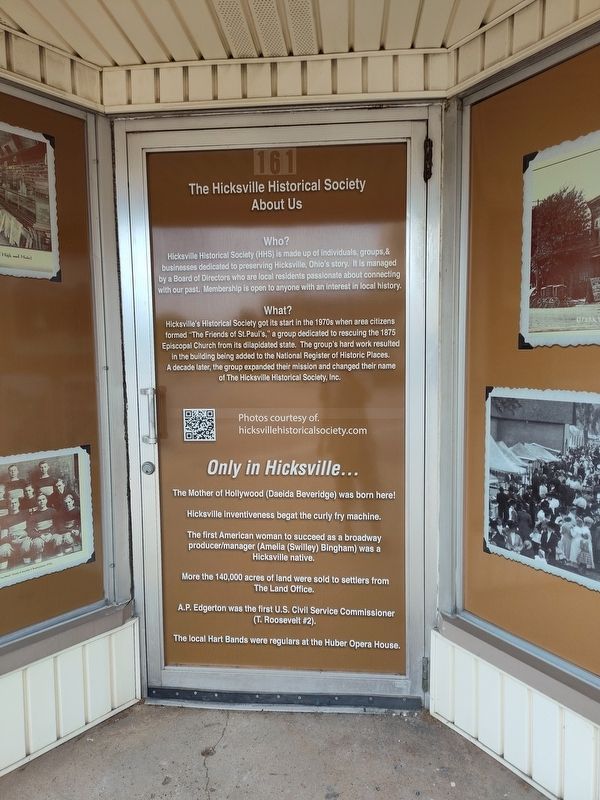 The Hicksville Historical Society Marker image. Click for full size.