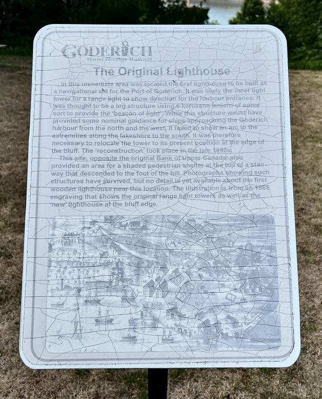 The Original Lighthouse Marker. Click for full size. The Original Lighthouse Marker image. Click for full size.