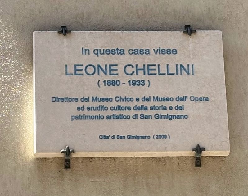 Leone Chellini Marker image. Click for full size.