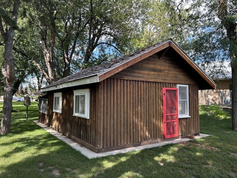 Ole Rölvaag's Writing Cabin & Marker. Click for full size. Ole Rölvaag's Writing Cabin & Marker image. Click for full size.