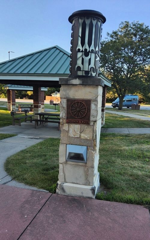 The Mormon Trail / Utopian Experiments in Southern Iowa Marker. Click for full size. The Mormon Trail / Utopian Experiments in Southern Iowa Marker image. Click for full size.