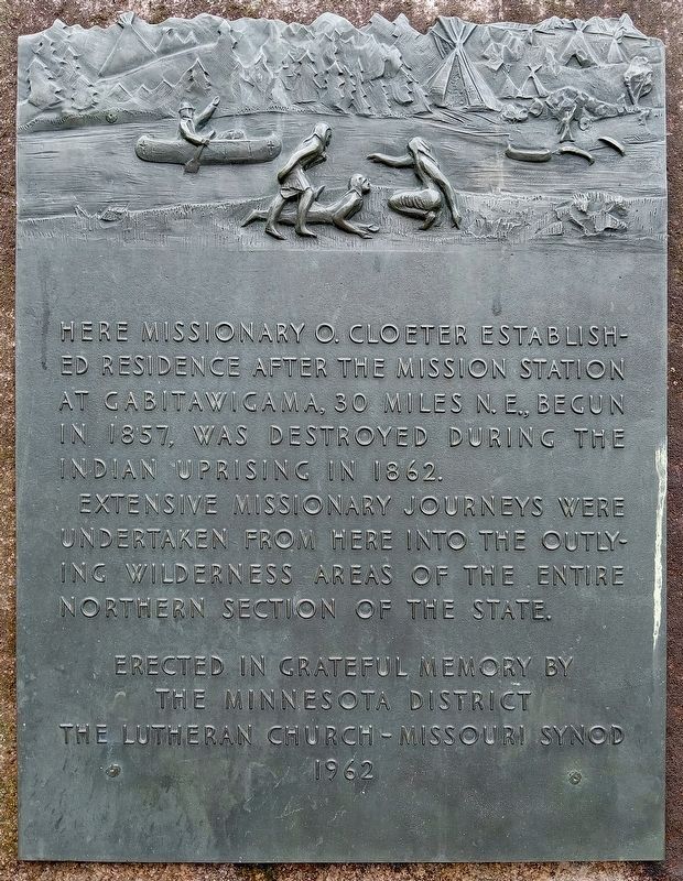Lutheran Mission Marker. Click for full size. Lutheran Mission Marker image. Click for full size.