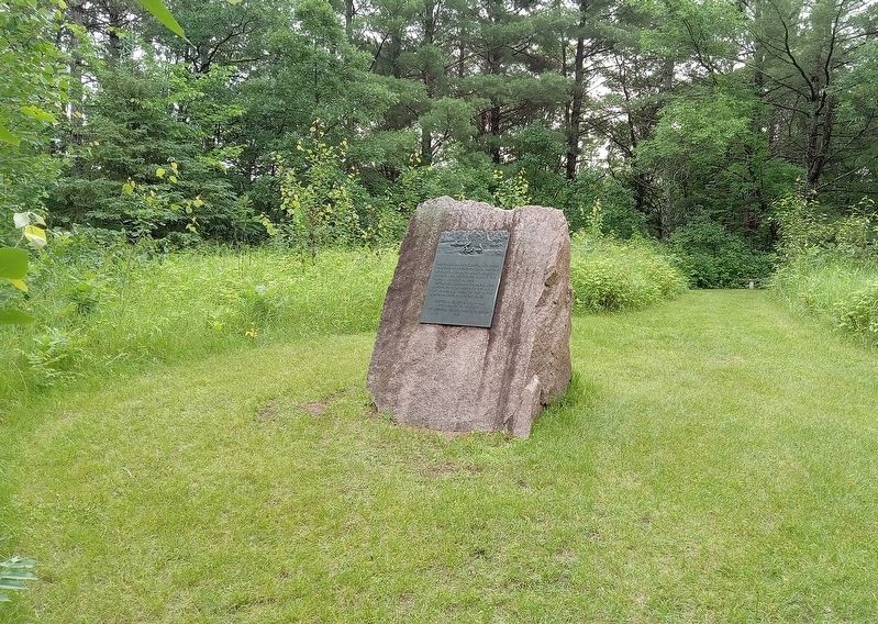 Lutheran Mission Monument in Crow Wing State Park. Click for full size. Lutheran Mission Monument in Crow Wing State Park image. Click for full size.