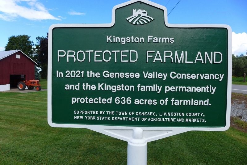 Kingston Farms Marker image. Click for full size.