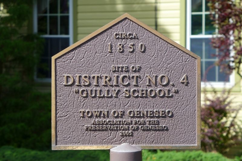 "Gully School" Marker. Click for full size. "Gully School" Marker image. Click for full size.