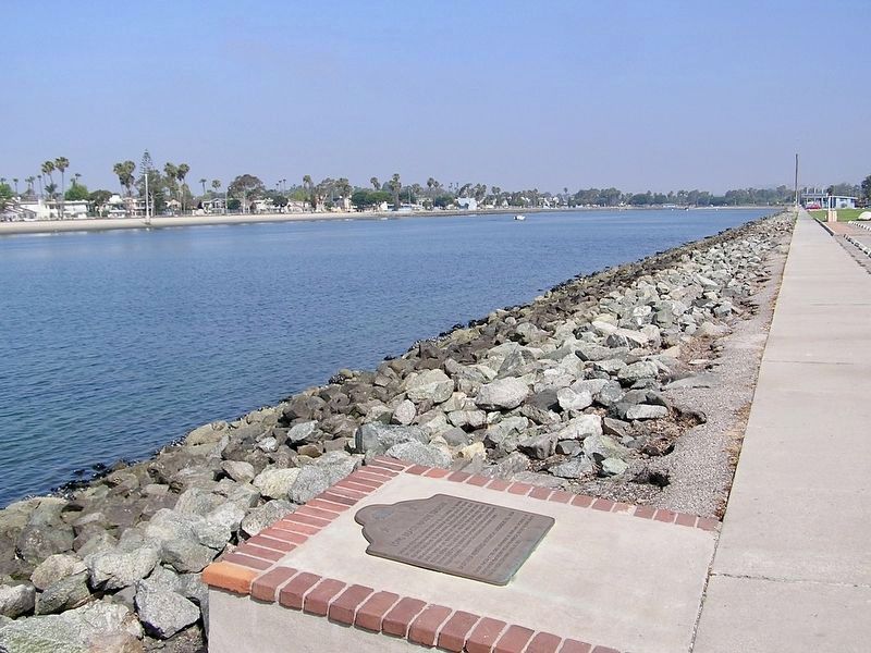 Marine Stadium and Marker image. Click for full size.