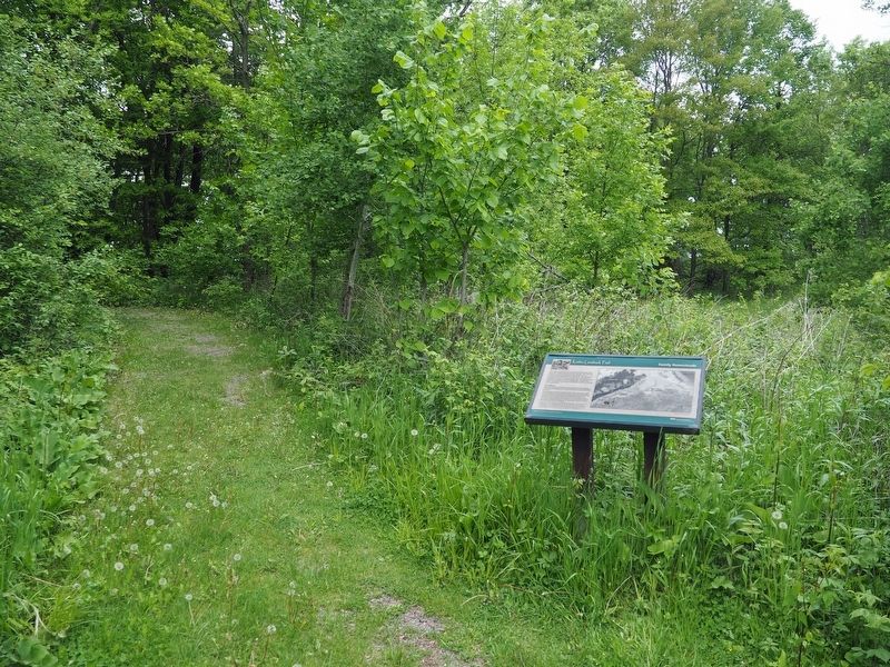 Family Homesteads Marker on the Kathio Landmark Trail. Click for full size. Family Homesteads Marker on the Kathio Landmark Trail image. Click for full size.