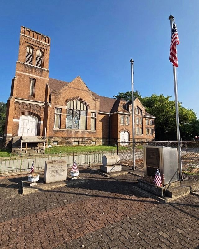 Churches Founded In Natrona Marker. Click for full size. Churches Founded In Natrona Marker image. Click for full size.