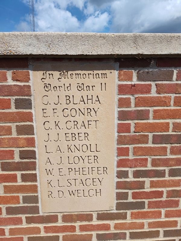 In Memoriam World War II Marker. Click for full size. In Memoriam World War II Marker image. Click for full size.