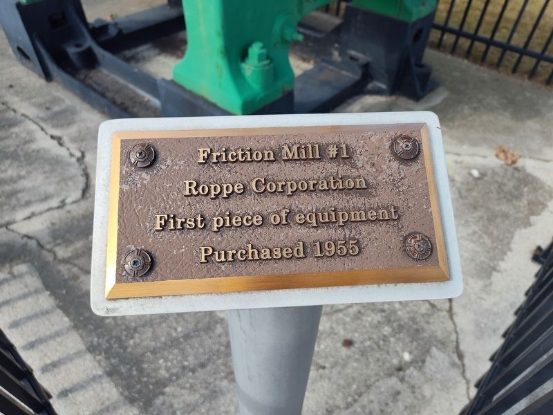 Friction Mill 1 Marker. Click for full size. Friction Mill 1 Marker image. Click for full size.