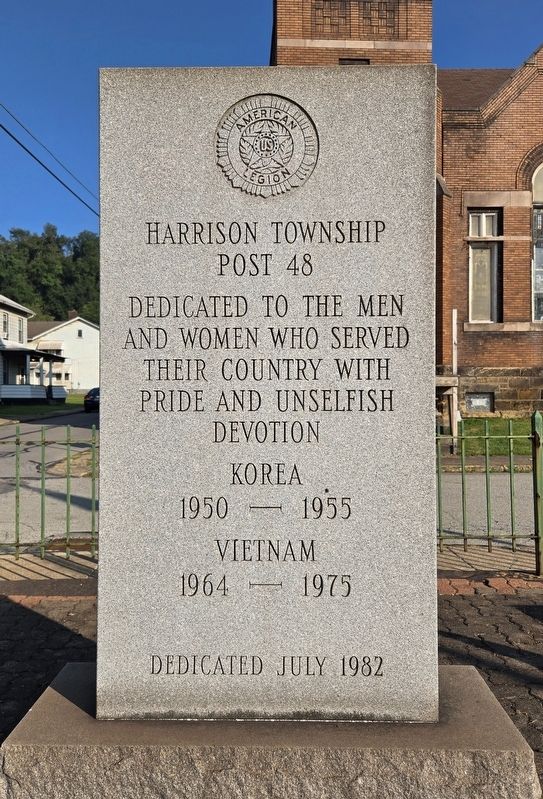 Harrison Township Veterans Memorial image. Click for full size.