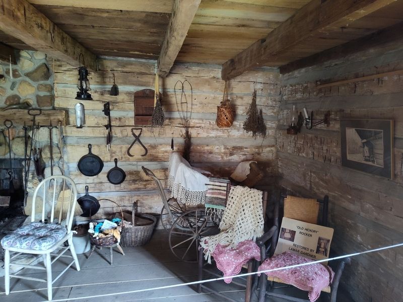 Albian Freeh Log House. Click for full size. Albian Freeh Log House image. Click for full size.