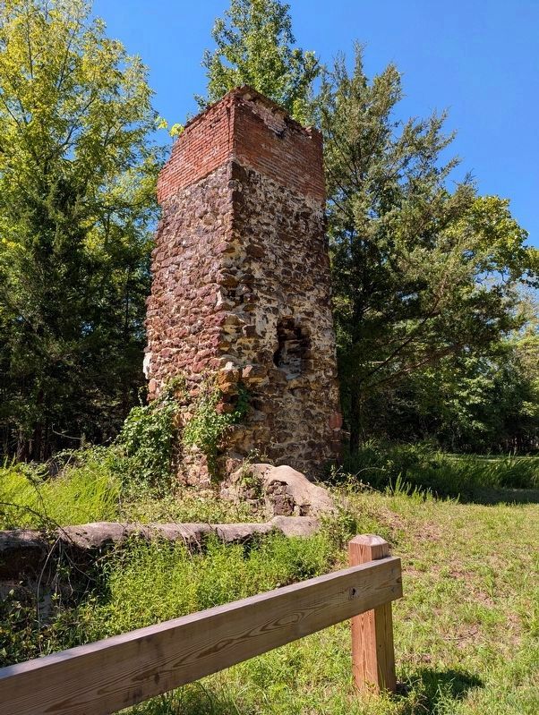 The Furnace Chimney Remains image. Click for full size.