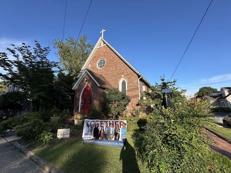 The Episcopal Church of St. John the Baptist Marker - church itself. Click for full size. The Episcopal Church of St. John the Baptist Marker - church itself image. Click for full size.