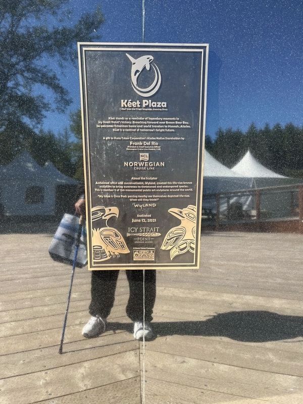 Kιet Plaza Marker. Click for full size. Kιet Plaza Marker image. Click for full size.