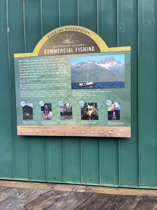 Commercial Fishing Marker. Click for full size. Commercial Fishing Marker image. Click for full size.