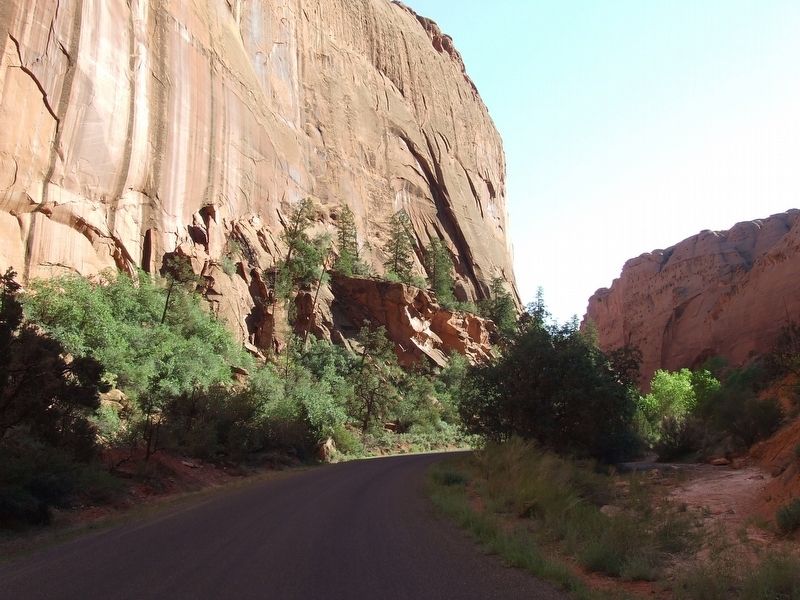Along the Burr Trail image. Click for full size.