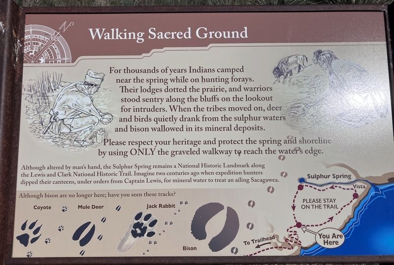 Walking Sacred Ground Marker image. Click for full size.