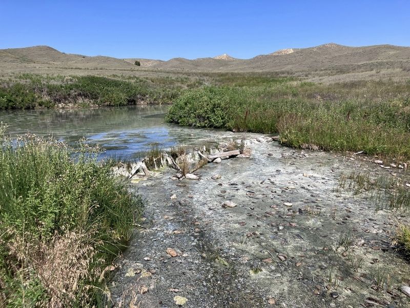 Sacagawea Sulphur Spring image. Click for full size.