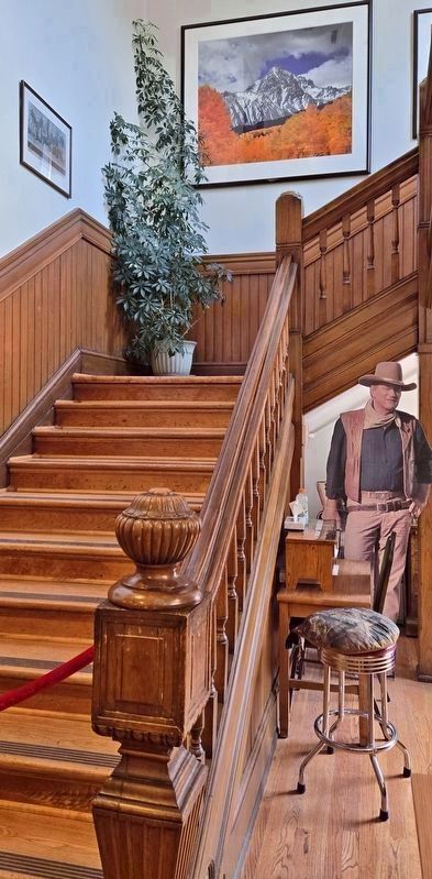 Ouray County Courthouse Staircase. Click for full size. Ouray County Courthouse Staircase image. Click for full size.