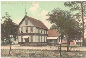 History of Tarpon Springs High School. Click for more information. History of Tarpon Springs High School image. Click for more information.