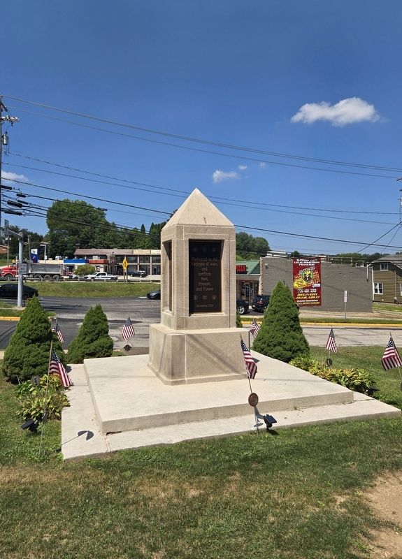 Delmont War Monument. Click for full size. Delmont War Monument image. Click for full size.