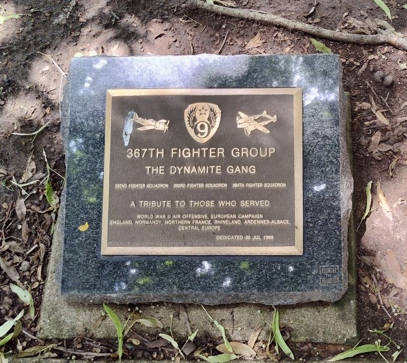 367th Fighter Group Marker. Click for full size. 367th Fighter Group Marker image. Click for full size.