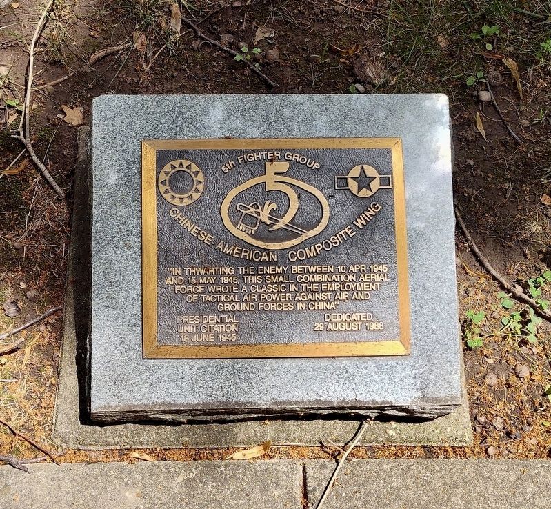 5th Fighter Group Marker. Click for full size. 5th Fighter Group Marker image. Click for full size.