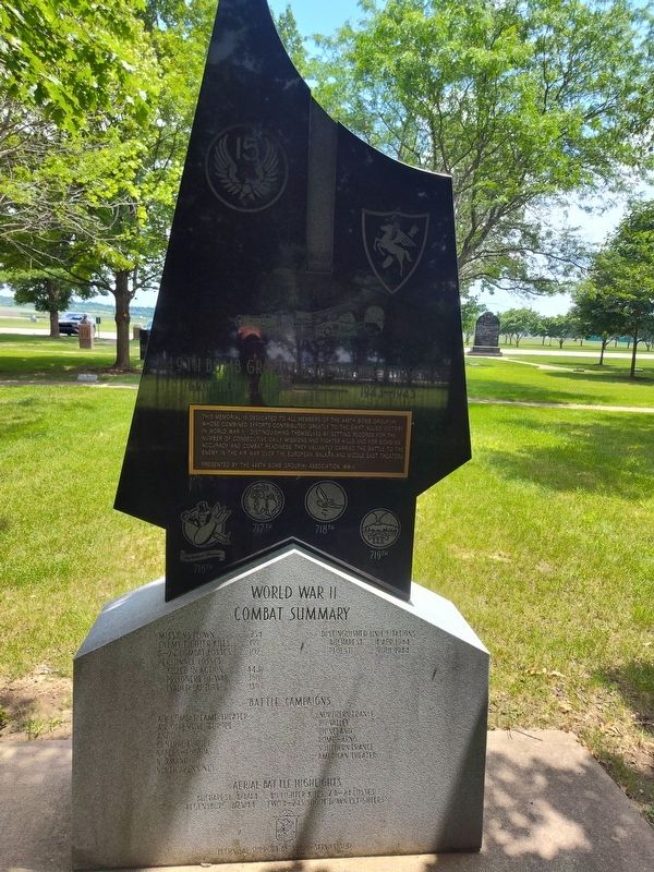 449th Bomb Group (H) Marker. Click for full size. 449th Bomb Group (H) Marker image. Click for full size.