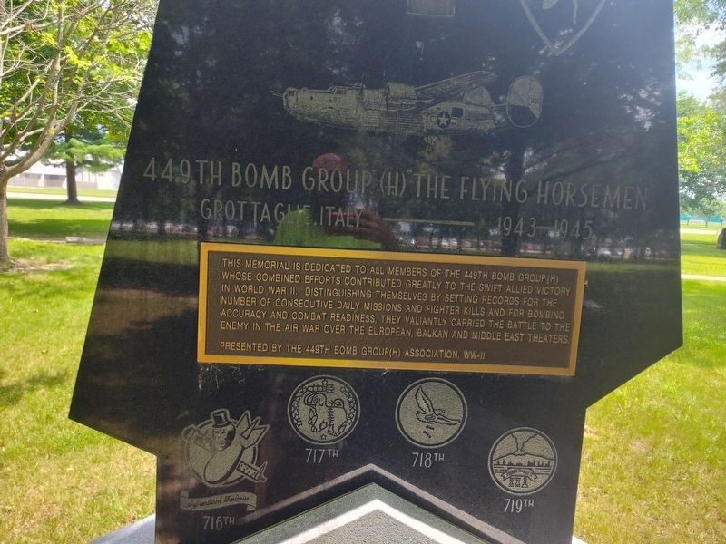 449th Bomb Group (H) Marker. Click for full size. 449th Bomb Group (H) Marker image. Click for full size.