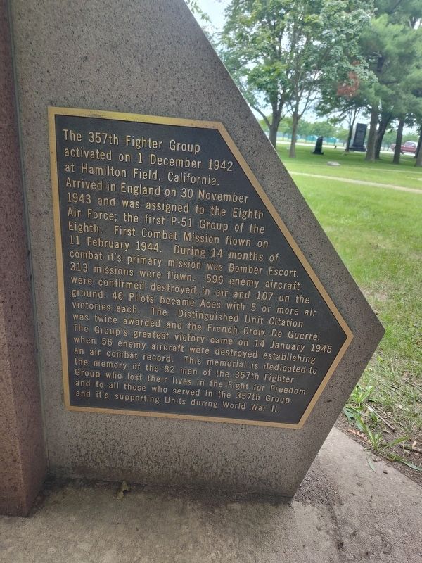 357th Fighter Group Marker image. Click for full size.