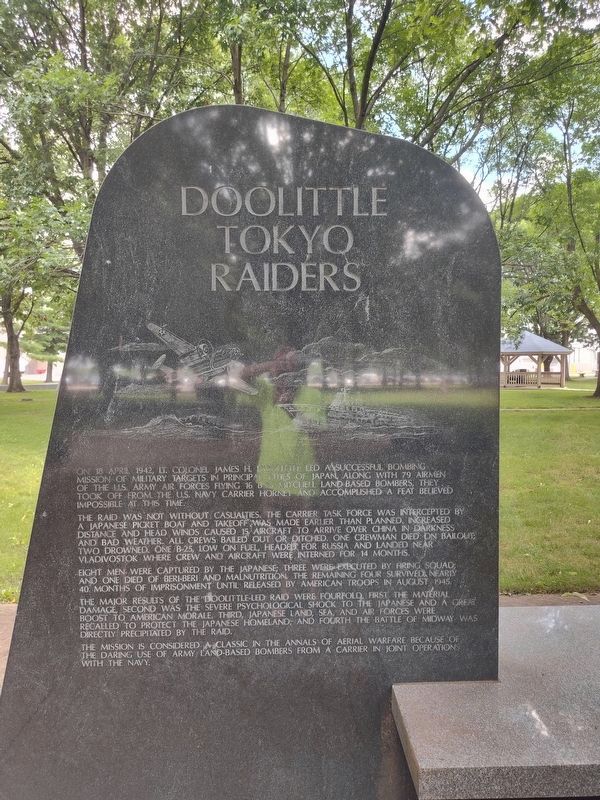 Doolittle Tokyo Raiders Marker image. Click for full size.