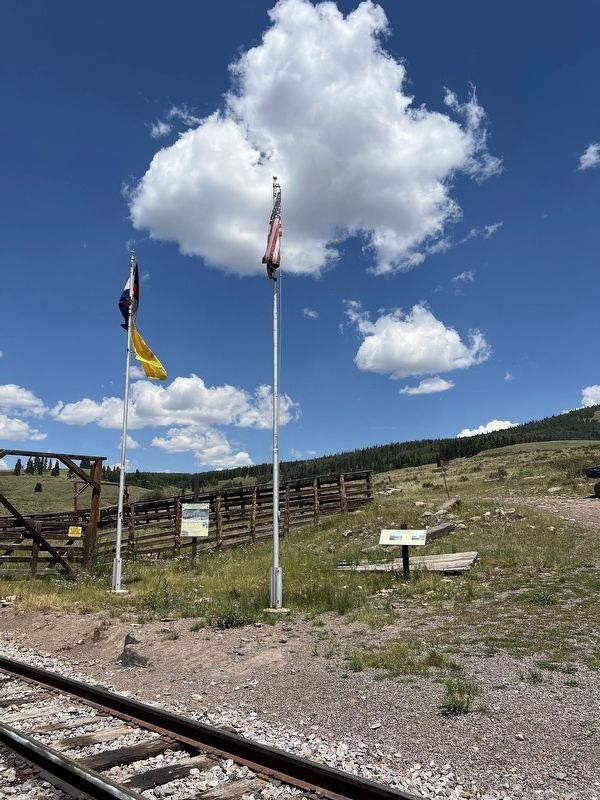 Rocks on the Move Marker & Livestock Loading Pens Marker. Click for full size. Rocks on the Move Marker & Livestock Loading Pens Marker image. Click for full size.
