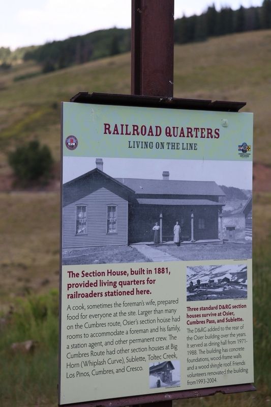 Railroad Quarters Marker. Click for full size. Railroad Quarters Marker image. Click for full size.