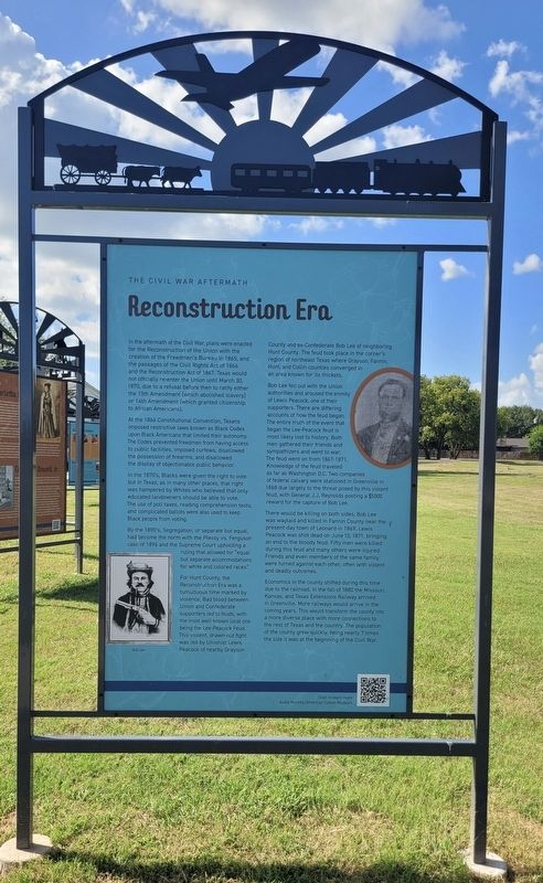 Reconstruction Era Marker image. Click for full size.