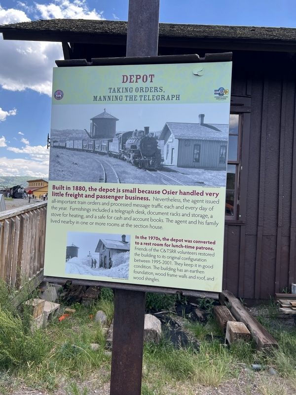 Depot Marker. Click for full size. Depot Marker image. Click for full size.